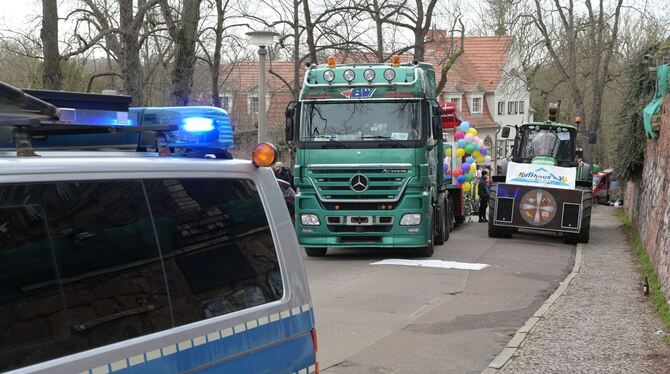 Tödlicher Unfall bei Karnevalsumzug in Halle