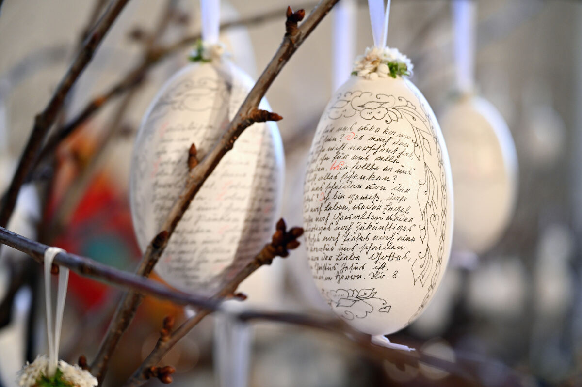 Eier, Eiermakrt, Ostern