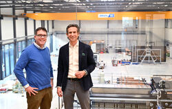 Geschäftsführender Gesellschafter Felix Förster (rechts) und Geschäftsführer Christoph Schanz von der Institut Dr. Foerster GmbH