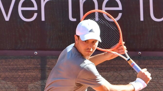 Erstmals bei einem ATP Challenger im Hauptfeld dabei: Tim Handel.