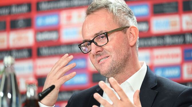 Vorstandschef Alexander Wehrle vom VfB Stuttgart