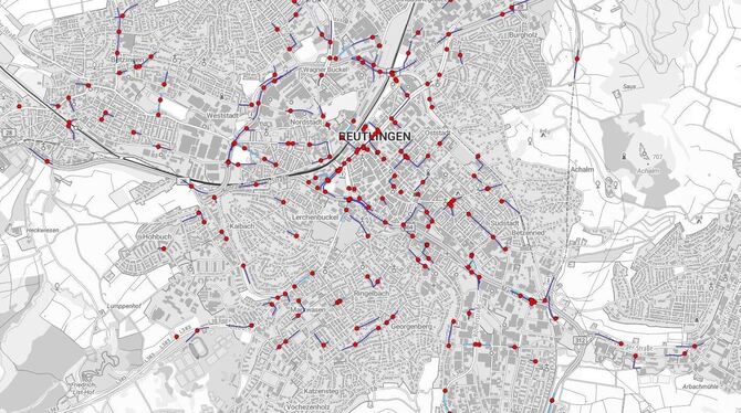 Unfallatlas Reutlingen