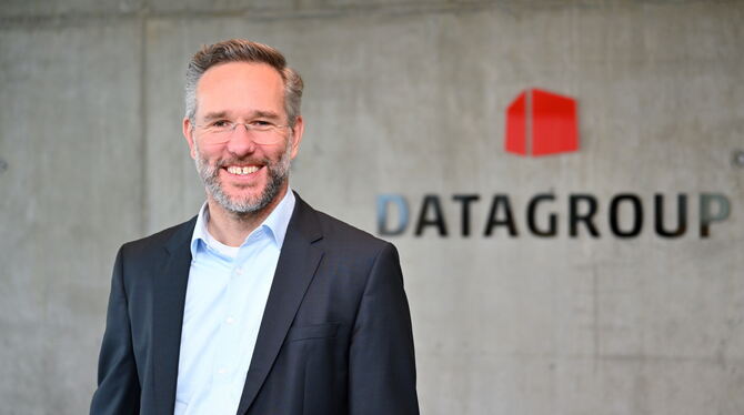 Andreas Baresel, Vorstandsvorsitzender der Datagroup SE in Pliezhausen.  FOTO: PIETH
