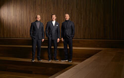 Der Vorstand der Hugo Boss AG (von links): Yves Müller, Vorsitzender Daniel Grieder und Oliver Timm. FOTO: HUGO BOSS