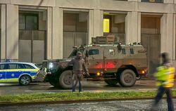 Polizeieinsatz wegen möglicher Geiselnahme in Karlsruhe
