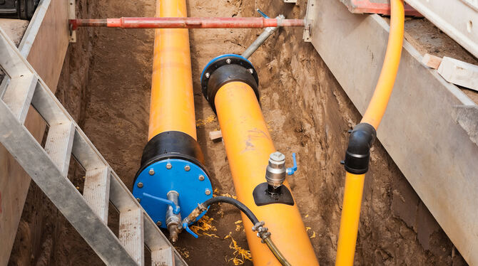 In Pfullingen müssen 2023 einige Gasleitungen erneuert werden.  FOTO: FOTOLIA