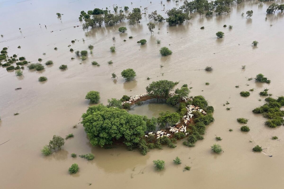 Überschwemmungen in Queensland