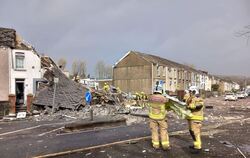 Schwere Explosion in Swansea