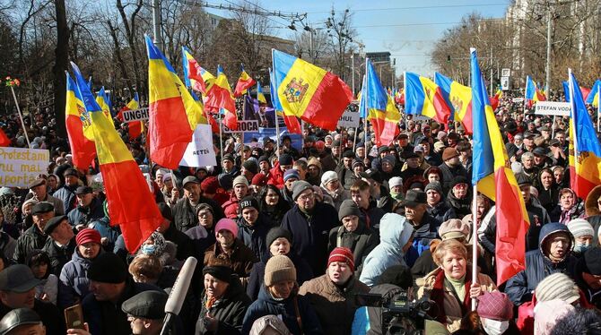 Proteste in Moldau