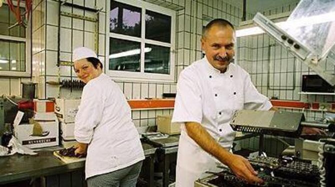 Die Conditorei Sommer macht seit 75 Jahren leckere Sachen. In der dritten Generation leitet Andreas Sommer (rechts) den Betrieb,