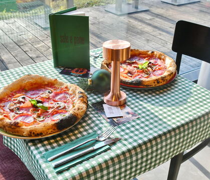 Pizzen im sale e pane in Reutlingen.