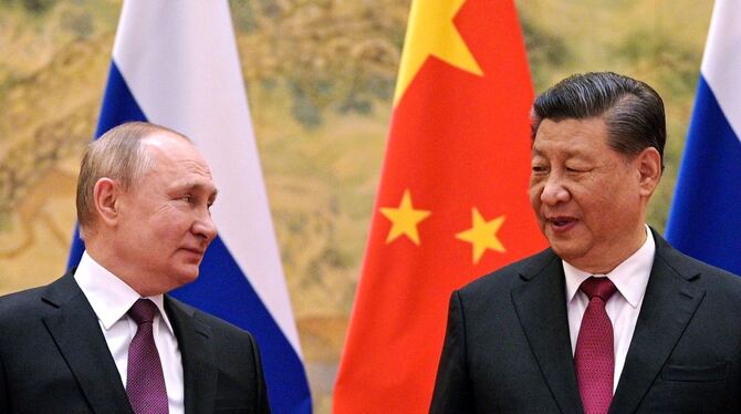Putin und Xi Jingping