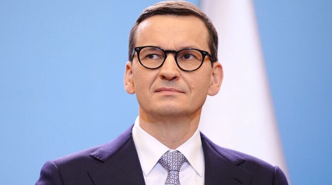 Regierungschef von Polen Mateusz Morawiecki