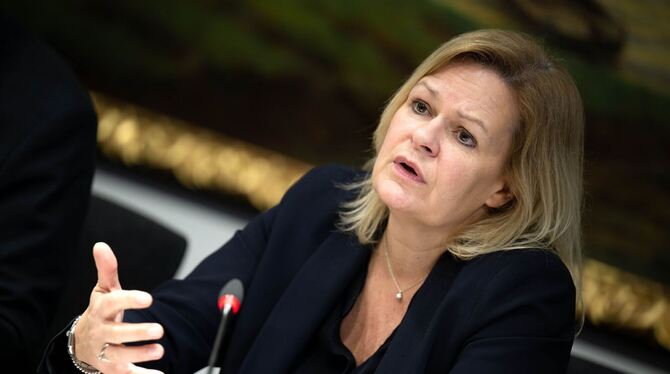 Bundesinnenministerin Faeser