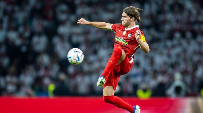 Freiburgs Fußballprofi Lucas Höler
