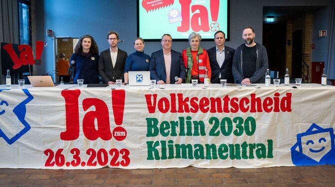 Volksentscheid Berlin 2030 Klimaneutral
