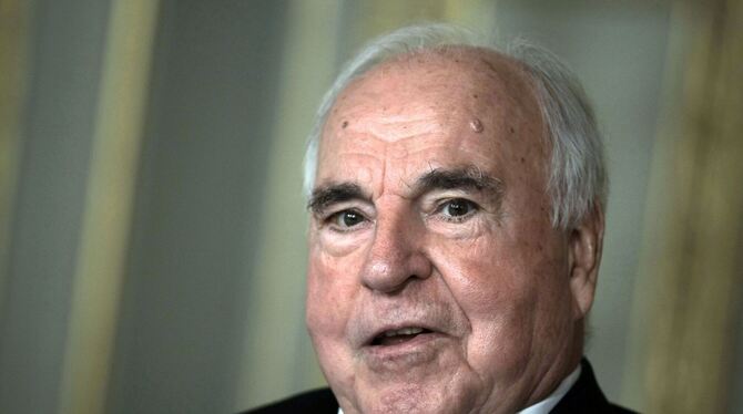 Altbundeskanzler Helmut Kohl