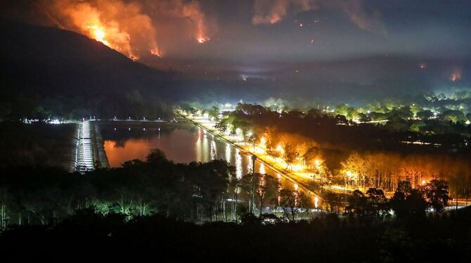 Waldbrände in Thailand