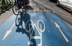 Das komfortabelste Radler-Angebot: die Fahrradstraße.  FOTO: DPA