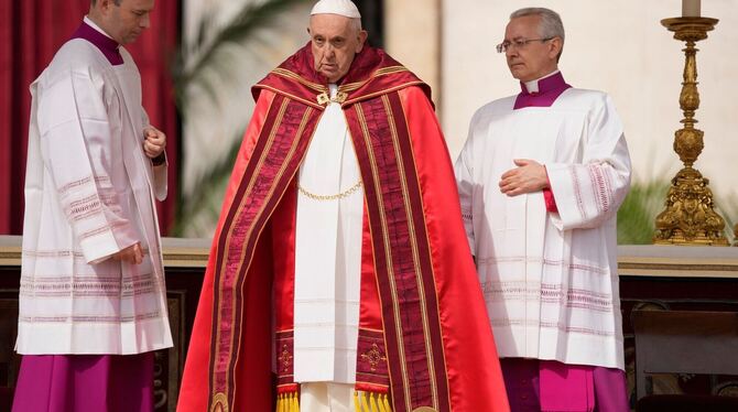 Palmsonntag im Vatikan