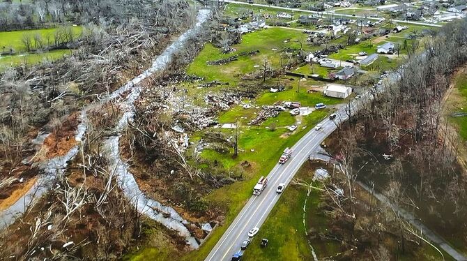Nach Tornado in Missouri