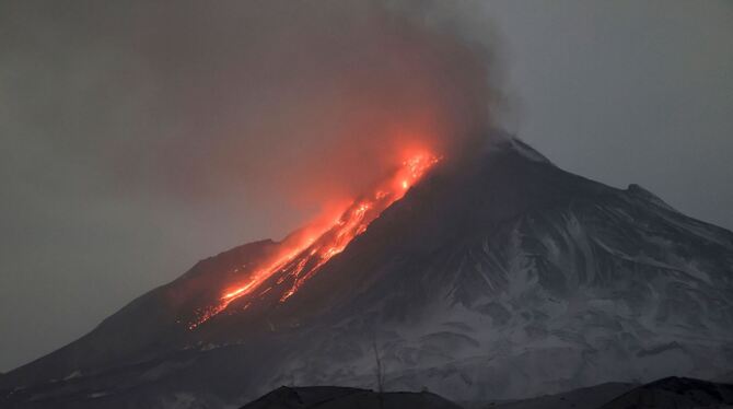 Vulkanausbruch in Russland