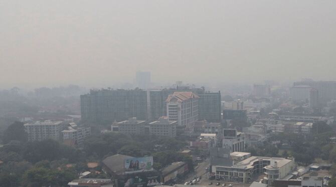 Smog im Norden Thailands