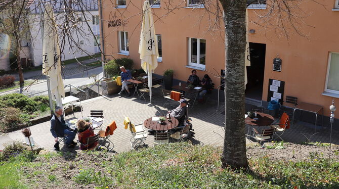 Das Café Ikarus in der Bruderhaus-Diakonie Buttenhausen schließt zum 1. Mai. FOTO: BLOCHING Das Café Ikarus in der Bruderhaus-Diakonie Buttenhausen schließt zum 1. Mai. FOTO: BLOCHING