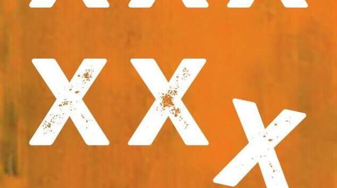 Der Entwurf der  Erinnerungsstele: Die Buchstaben »X« dienen als Symbole des Durchhaltewillens und der Panzersperren der Nazis.