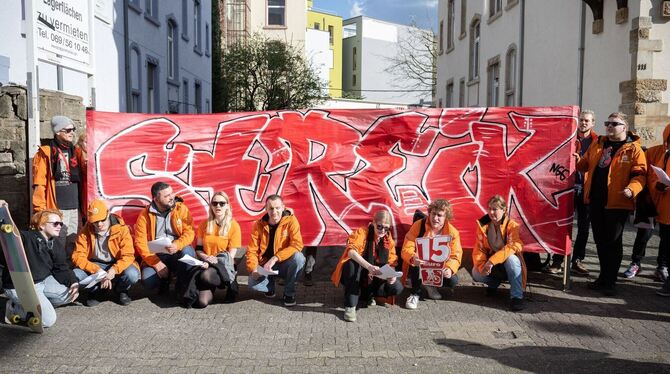 NGG-Streik bei Lieferando