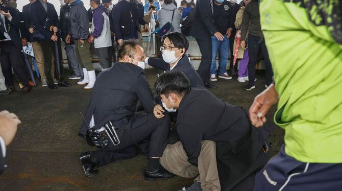 Japans Regierungschef Kishda in Wakayama