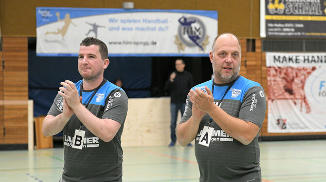 Mössingens Trainer Michael Tröster darf sich über die konstante Form seines Teams freuen. FOTO: BAUR