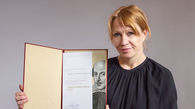 Shakespeare-Preis für Birgit Minichmayr