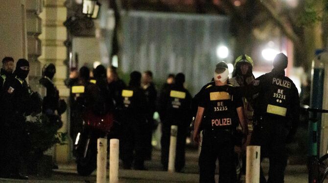Polizeieinsatz in Berlin-Schöneberg