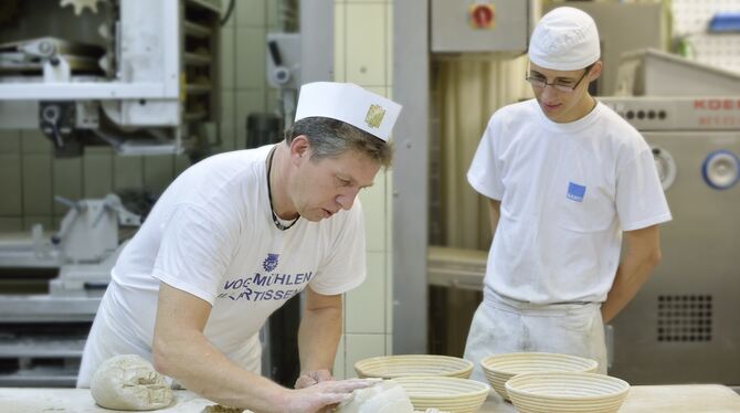 Bäckereien in der Region bieten Jugendlichen Einblicke in ihren Alltag. FOTO: HELLER