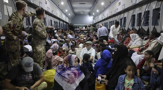 Konflikt im Sudan - Evakuierungen