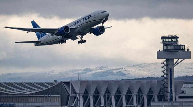 United Airlines Maschine
