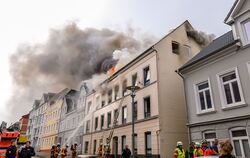 Brand in Flensburg