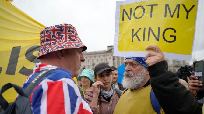 Krönung von König Charles III. - Demonstrationen
