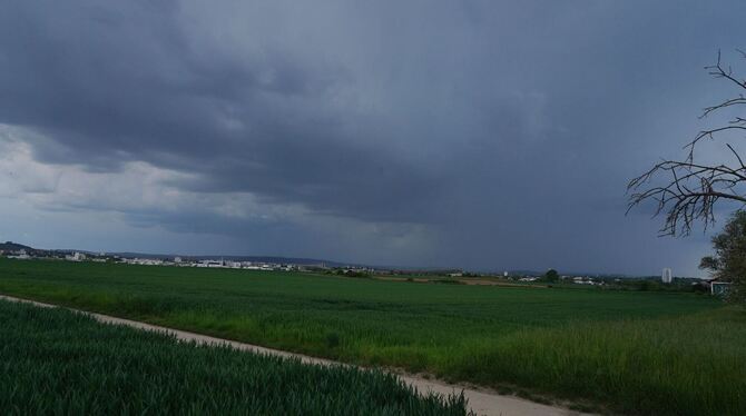 Unwetter in Baden-Württemberg