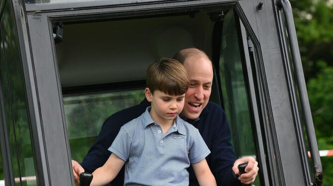 Prinz William mit George