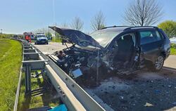 Autounfall bei Zwickau