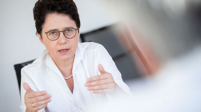 Migrationsministerin Marion Gentges fordert (CDU) Migrationsministerin Marion Gentges fordert (CDU)