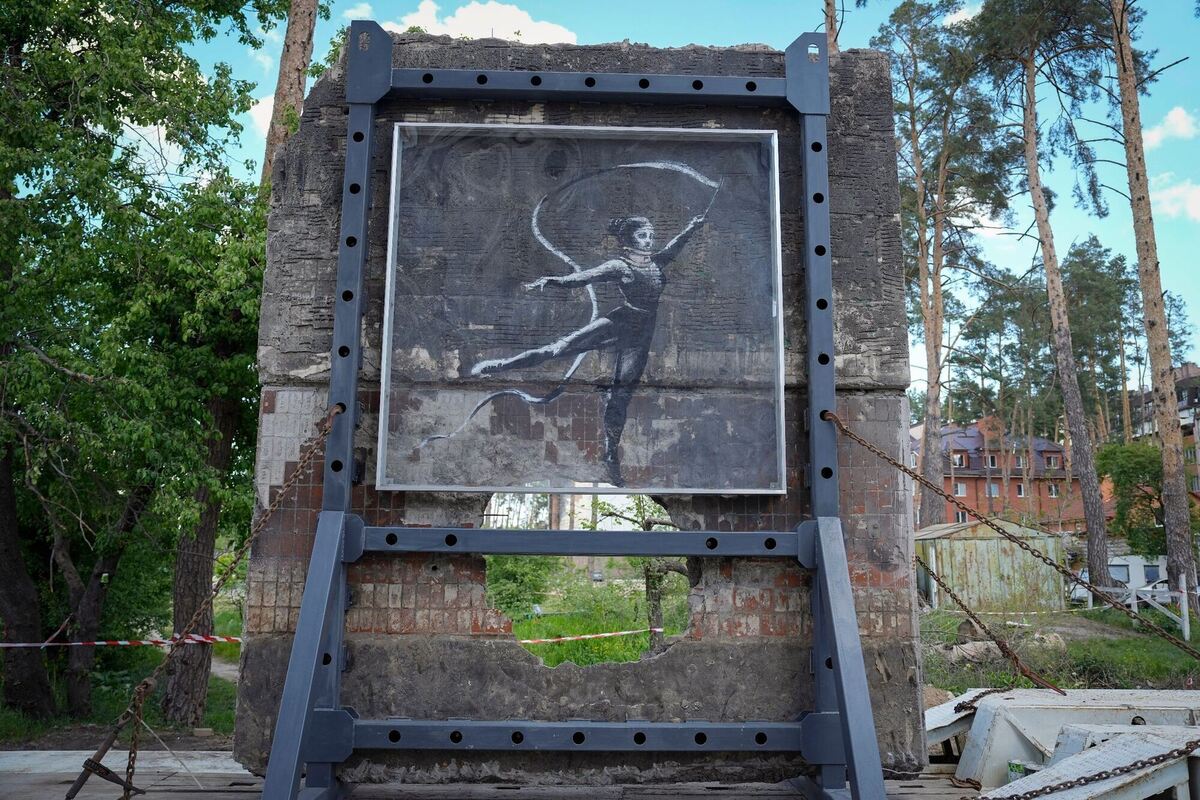 Straßenkunst im Krieg