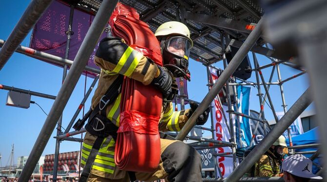 Firefighter Combat Challenge in Bremerhaven
