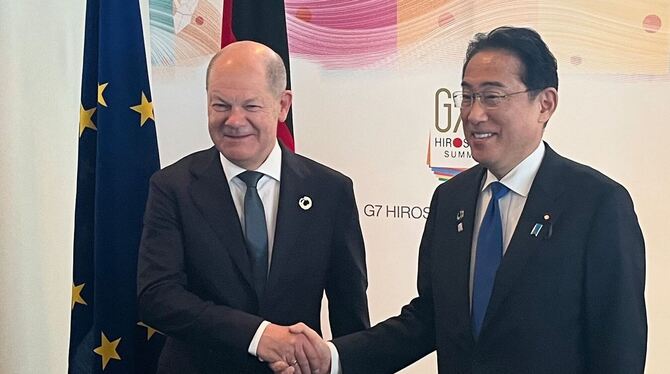 G7-Gipfel in Hiroshima - Deutschland und Japan