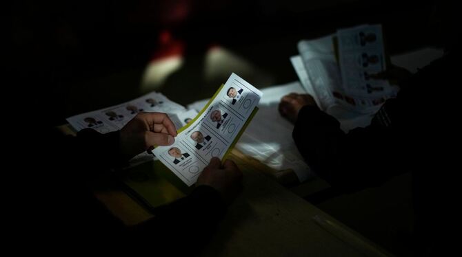 Türkei - Stimmzettel