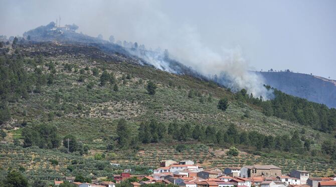 Waldbrand in Spanien