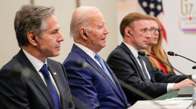 Joe Biden und Jake Sullivan