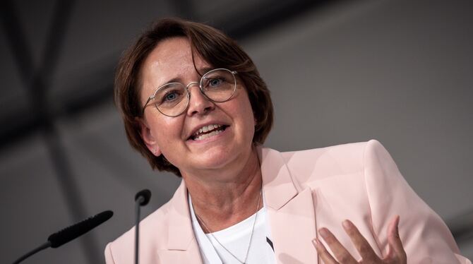 Annette Widmann-Mauz (CDU) kritisiert die feministische Außenpolitik von Annalena Baerbock. FOTO: KAPPELER/ DPA